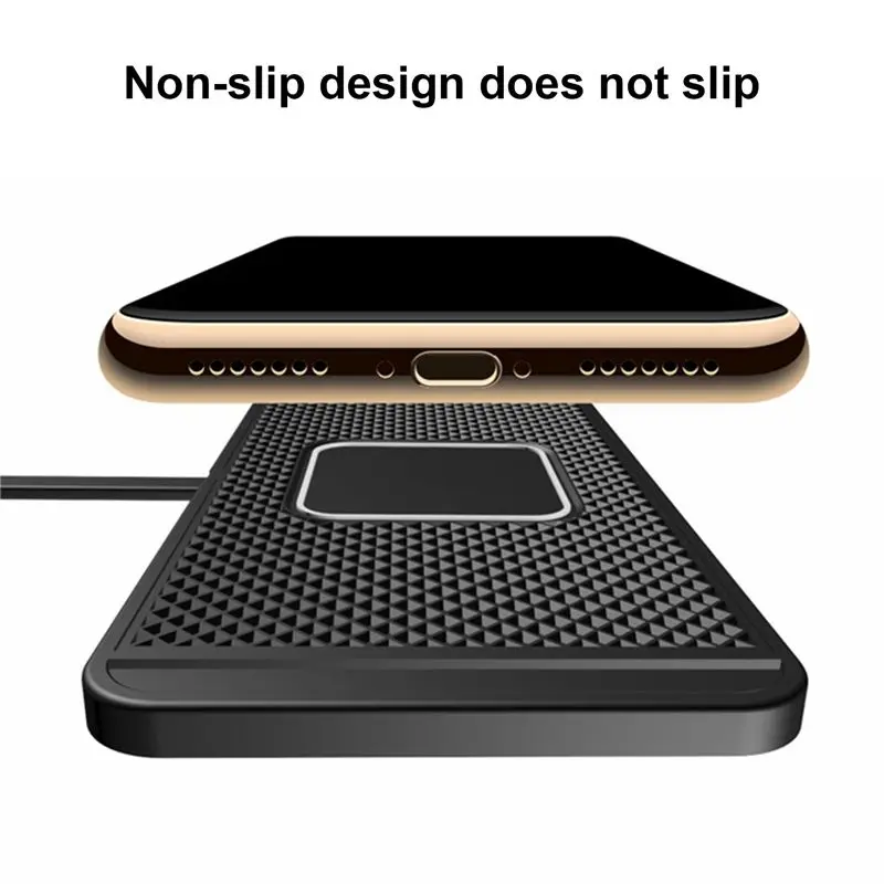 Stylish-3X 15W Car Wireless Phone Car Chargers For Wireless Induction Vehicle Fast Charging Holder