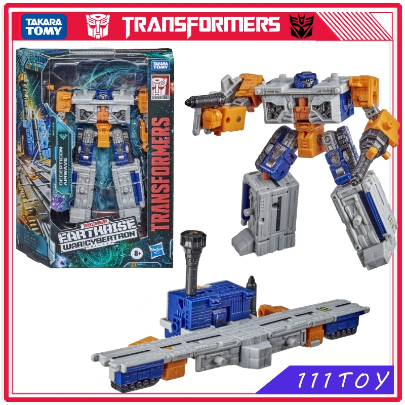 

В наличии Takara Tomy Transformer Deluxe Class WFC-E18 Airwava Аниме фигурки роботов Игрушки экшн-фигурки подарки Хобби Коллекционные