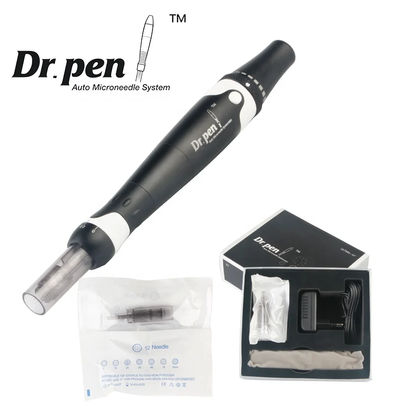 Dr. Pen Ultima A7 – Kit professionnel, stylo de beauté électrique filaire multifonction authentique, soins de la peau pour le visage et le corps