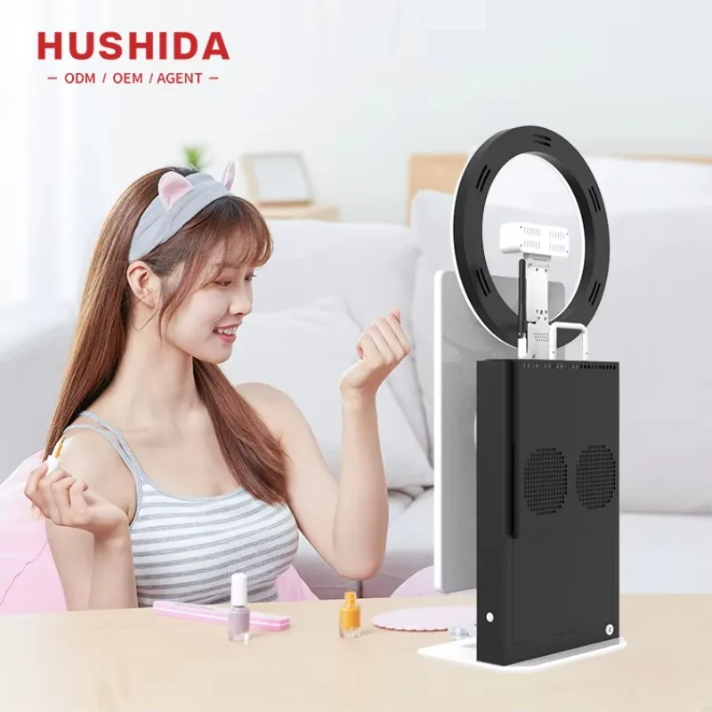 Touch Displays Screen Live Broadcast Equipment 15.6 Inch Desktop All-In-One Machine Smart Live Streaming Machine