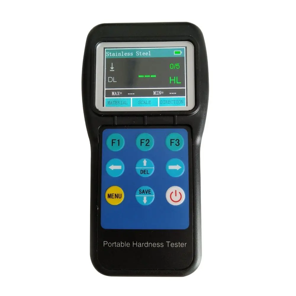 KH190 Portable Hardness Tester Digital Leeb Hardness Meter with Color Display JH180 Upgrade Version