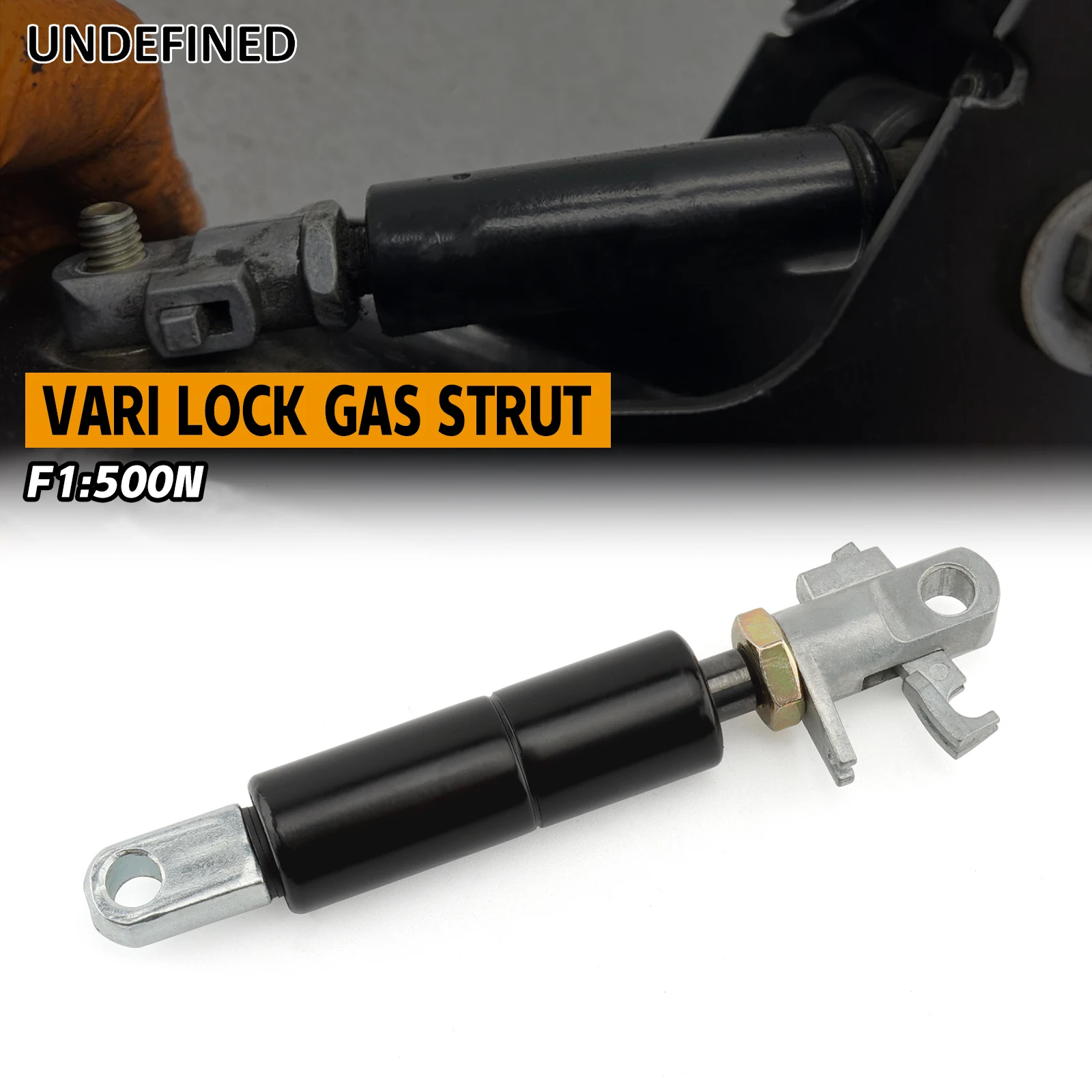 

Motorcycle Steel Vari-lock Gas Strut Gas Springs Hydraulic Rod for Harley Touring 1997-UP Adjustable Rider Backrest Mounting Kit