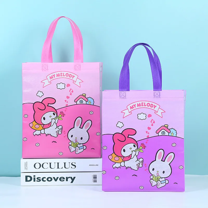 Non Woven Sanrio Gift Bag, Cute Children's Packaging, Candy Gifts, Clothing Packaging, Hand in Hand Bag