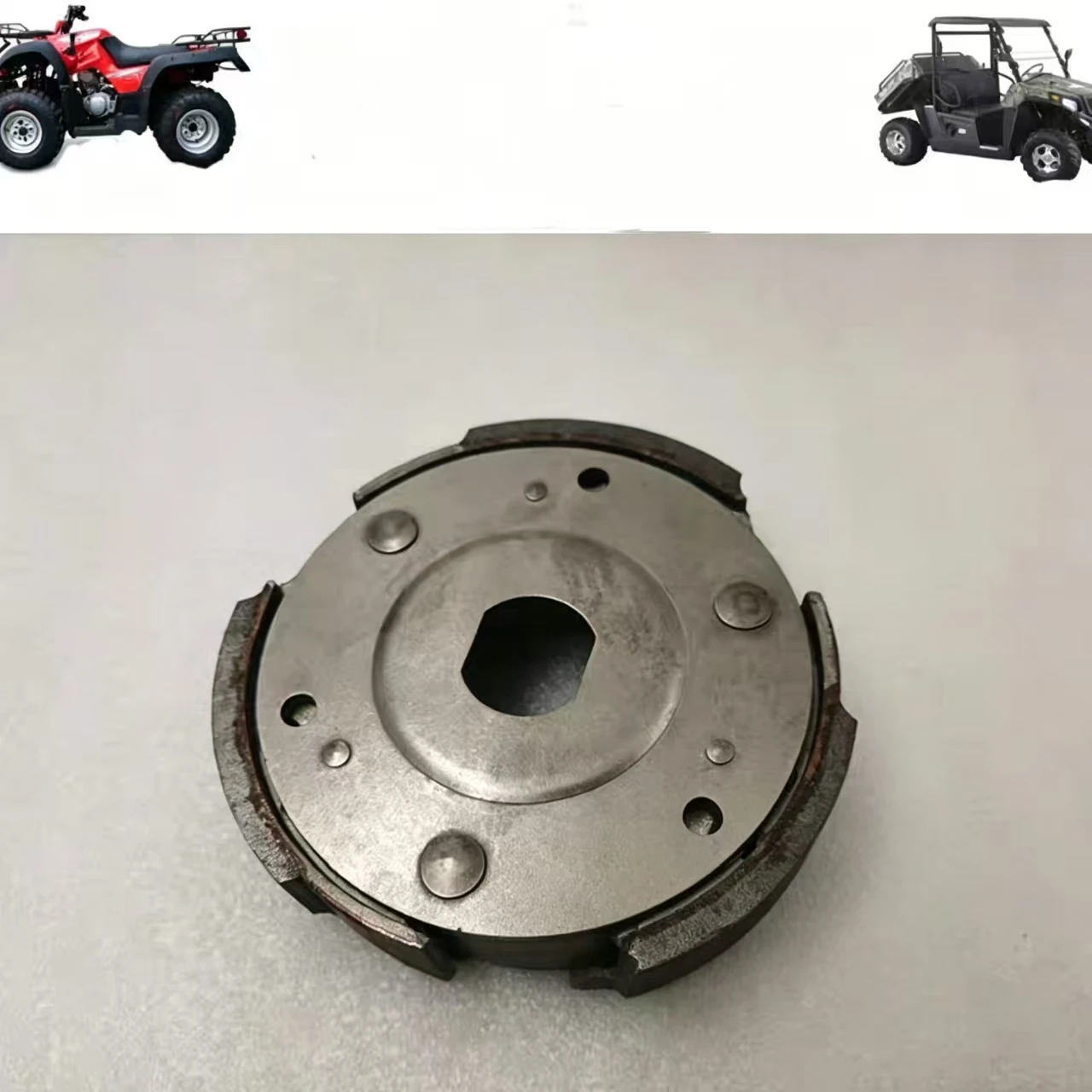 Engine Clutch Shoes Centrifugal Weights Friction Plates Assembly Fit for WHS  Kayo 200 ATV
