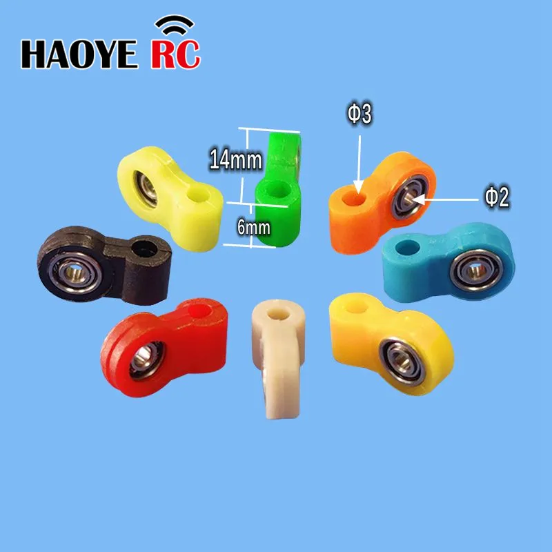 Haoye 5 шт. нейлоновые рычаги/подъемный наконечник/качающаяся головка с подшипником модель RC DIY аксессуары