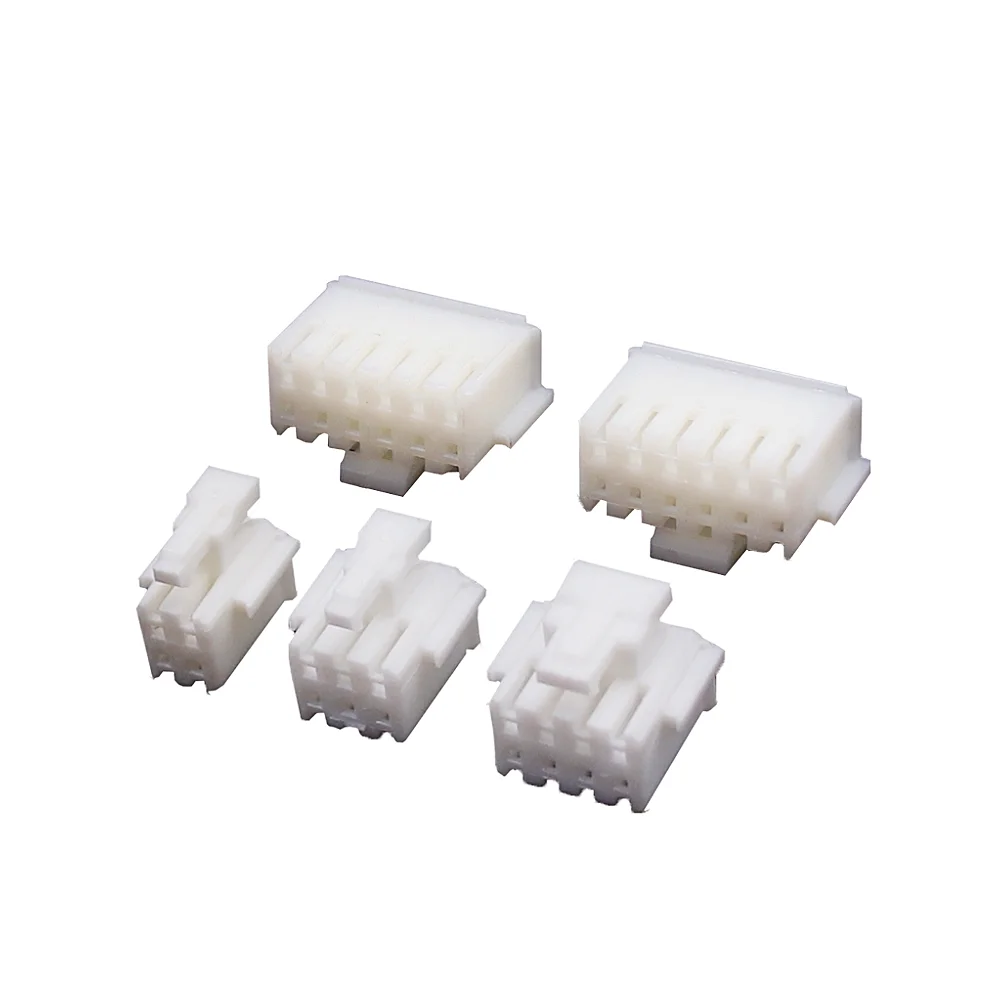 PHB 2.0mm Pitch Dual Row Wire-to-Board Connector (2x2P-2x10P) with Locking Buckle for PCB