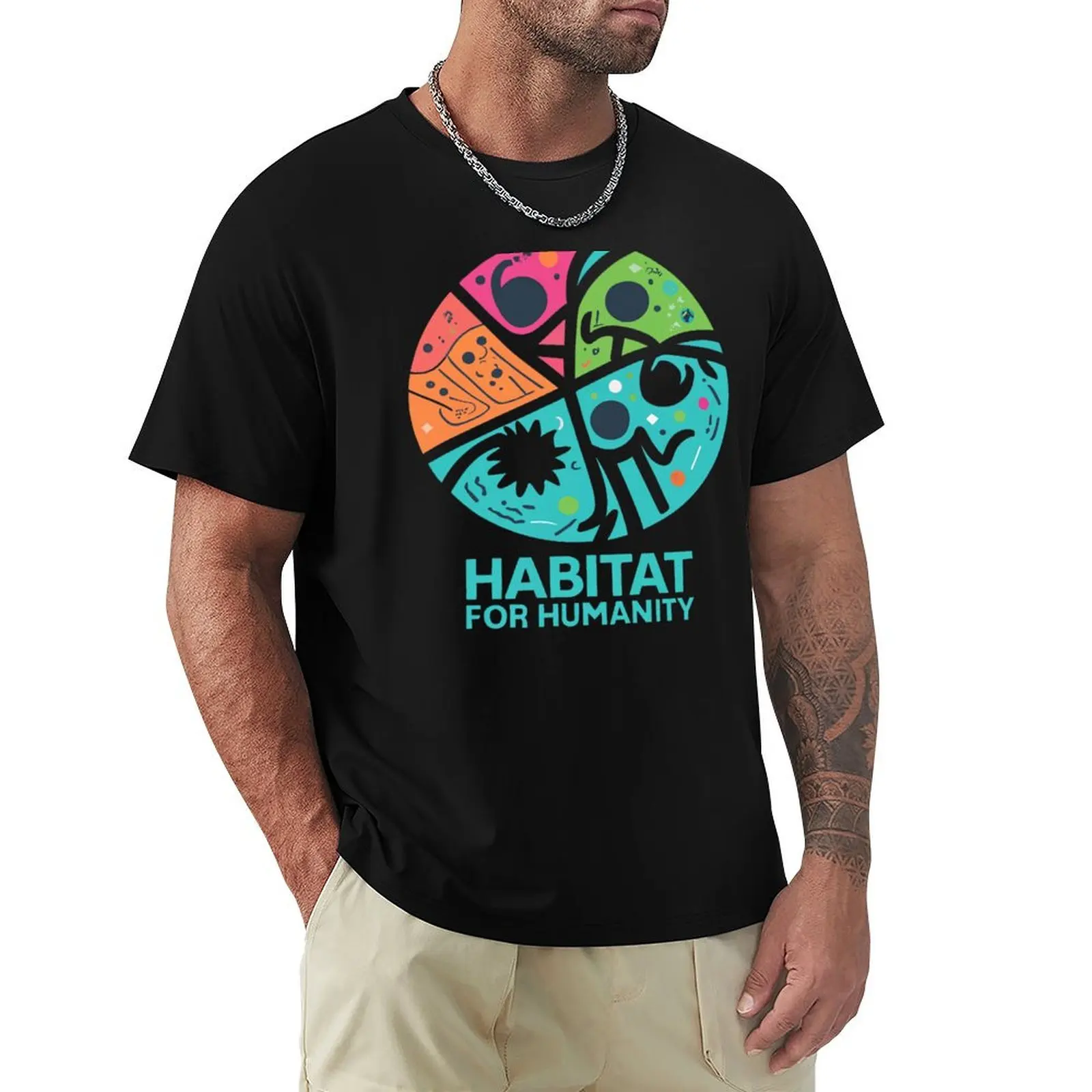 

Habitat for humanity, Volunteer's Delight, Retro Humanity Design, motivational gift T-Shirt Moisture Wicking Athletic T-Shirt