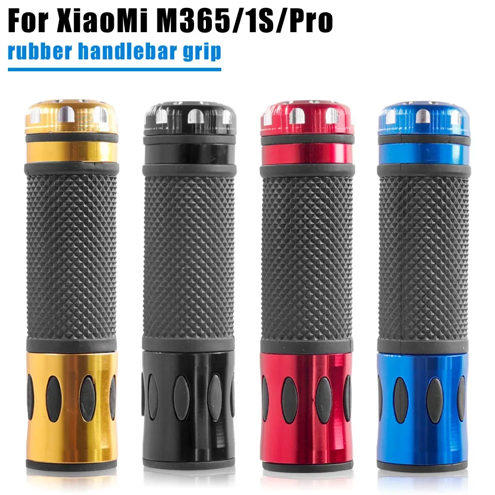 Modifikation Handgriff rutschfeste Griffe für Xiaomi M365 1S PRO Elektroroller Aluminium + Gummi Griffabdeckung Zubehör