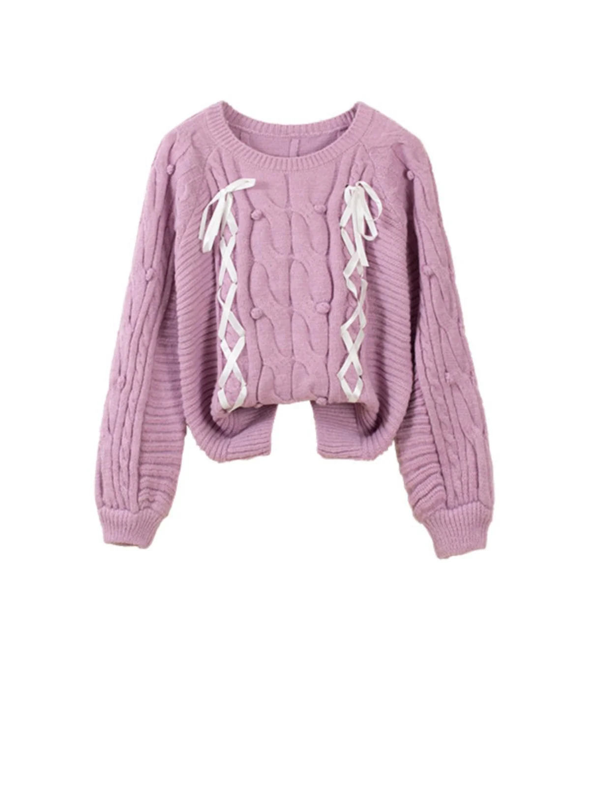 

Ретро-свитер с узором «косы», утепленный, свободного кроя, модный, в стиле «ленивый шик», многослойный, осенний, с длинными рукавами, стандартной длины, женский свитер