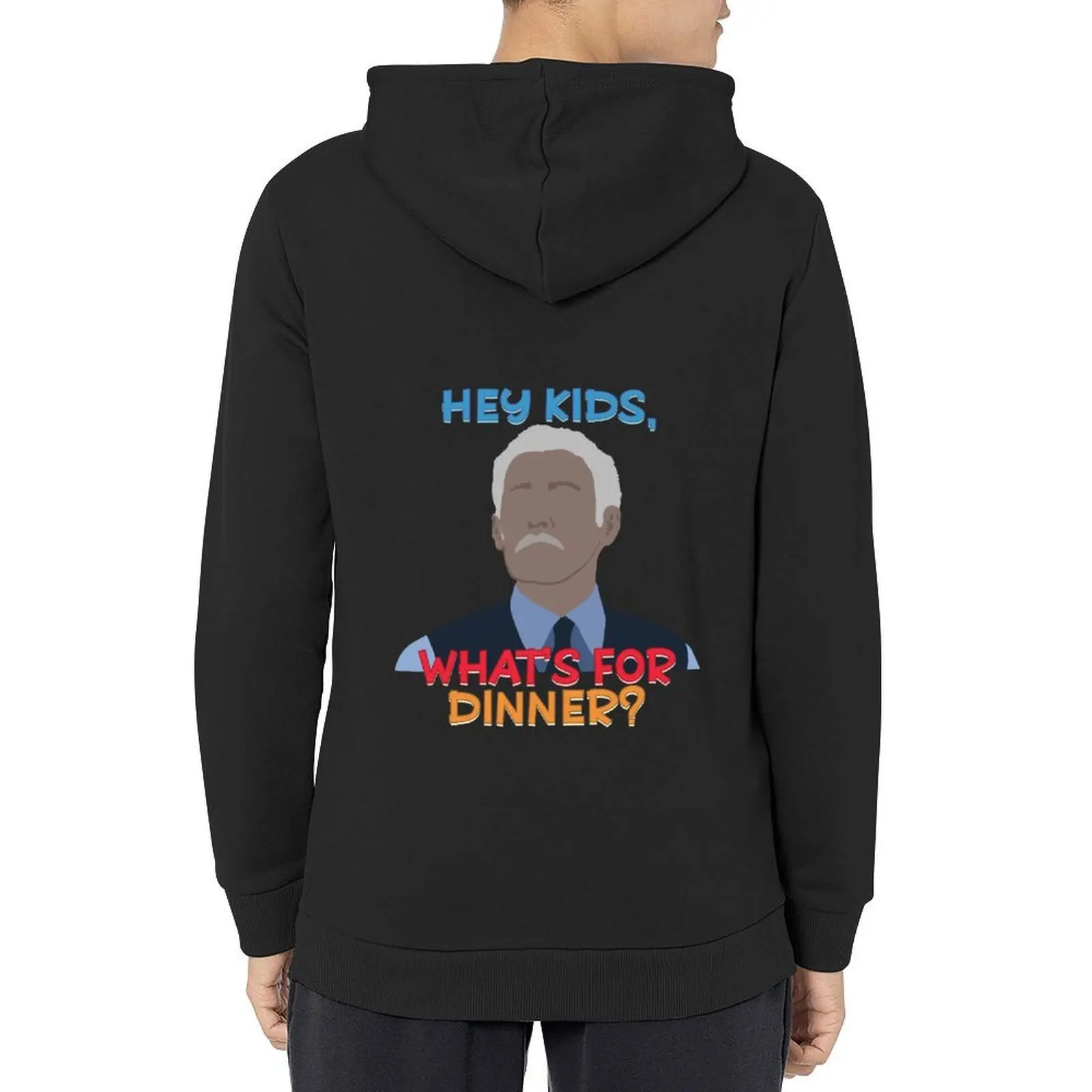 قطع - يا أطفال، ما هي العشاء؟ - ملابس Irving Hoodie للرجال مصممة ملابس الرسوم المتحركة ملابس رجالي بقلنسوة كبيرة الحجم