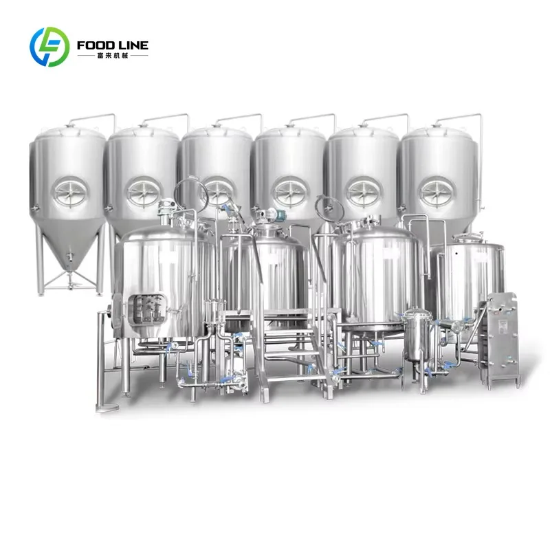 15BBL Beer Brewing System Beer Brewery Equipment Stainless Steel Beer Making Machine