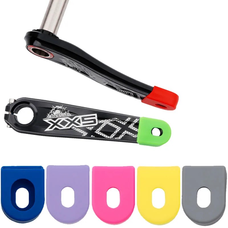 AliExpress RYDEX Mtb Crank Protection Purple Bicycle Crank Arm Protector Cover Bike Crankset Silicone Guard Accessories For Shimano Sram