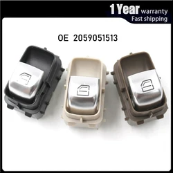 Power Passenger Side Window Switch Front Right Rear for Mercedes-Benz C-Class W205 S205 X253 C253 2059051513 Car accessories