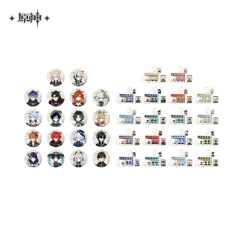 

Presale Sunsyea Genshin Impact Official Merch miHoYo Original SGYX Series Badge Card