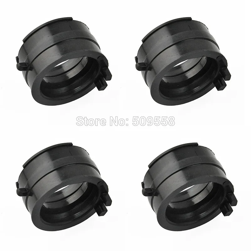 

4 Pieces Motorcycle left right Carburetor Intake Mainfold for Honda CBR600F 1987 1988