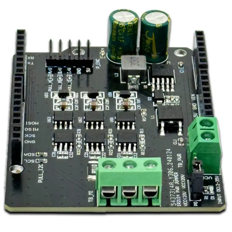 For Simplefoc Shield V2.0.4 For BLDC FOC Driver Motor Controller Board For Arduino NNO And For Stm32