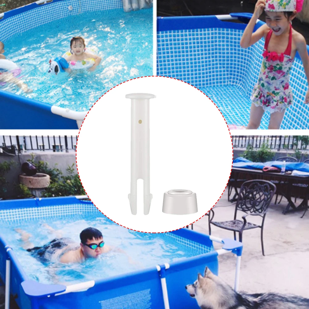 Perni di ricambio per giunti per piscine in ABS da 24 pezzi perni di ricambio per giunti per piscine e guarnizioni per piscine in gomma 28270-28273
