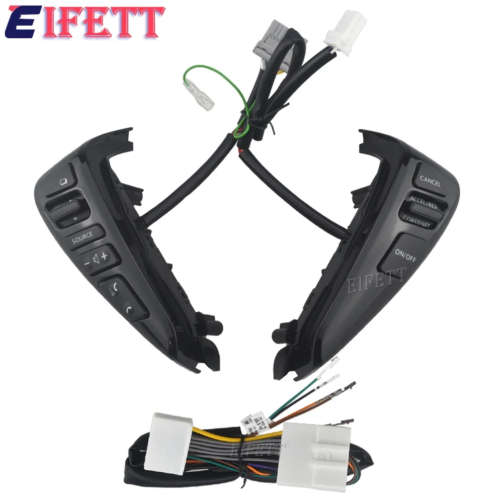 25550-3DA6A With Connect Line For Tiida Sylphy 2012-2015 For Sunny Livina 2013-2015 Steering Wheel Cruise Control Button