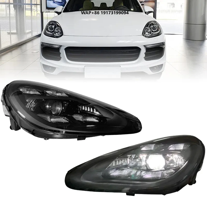 

For Porsche-Panamera 958.2 2015-2017 Car Accessories Front PDLS Matrix LED Headlights Upgrade 6000k Color Temperature New