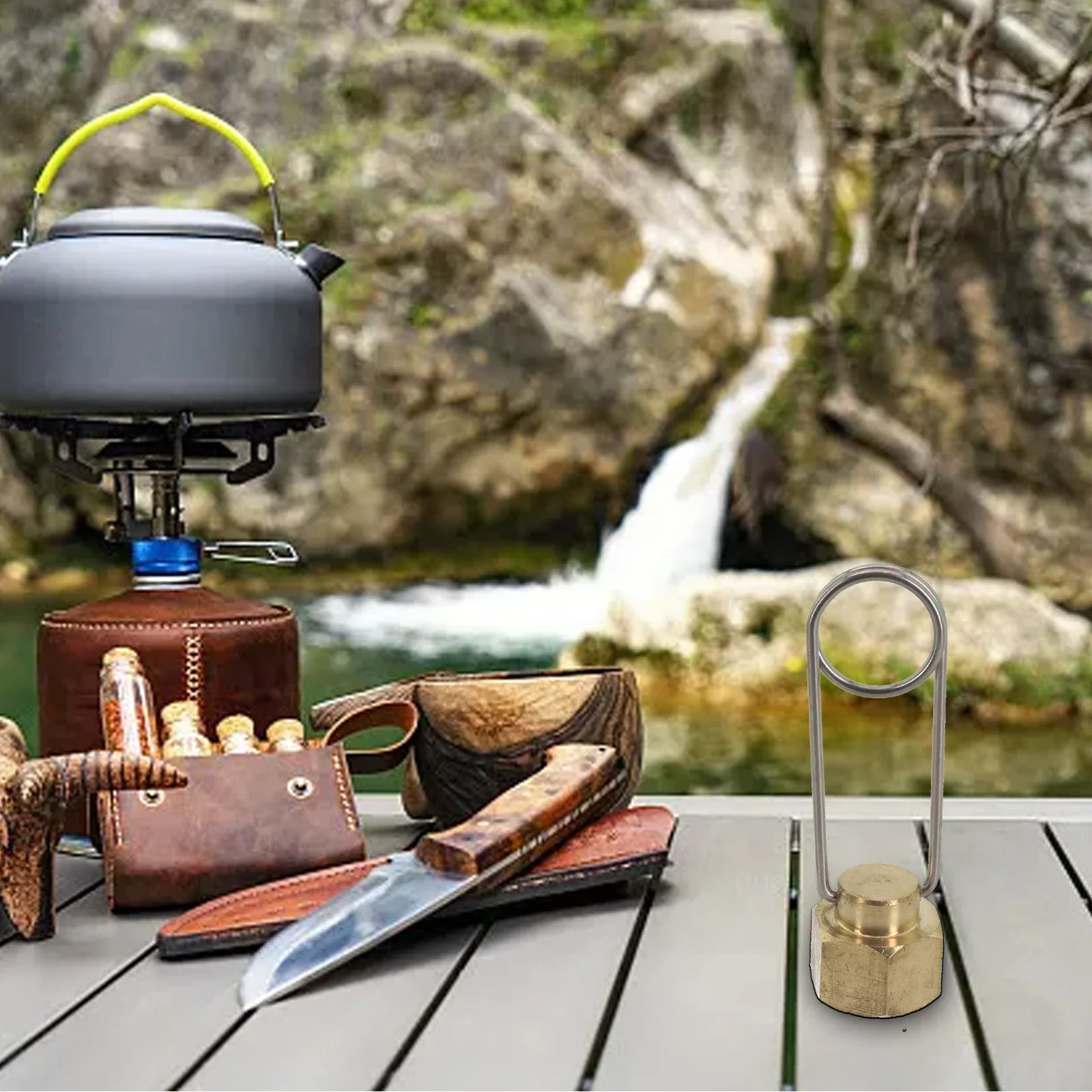 

Camping Cooking Burner Cap Gas Accessories Hiking Indoor Accessories Camping Cooking Cookware Cup Energy Saving