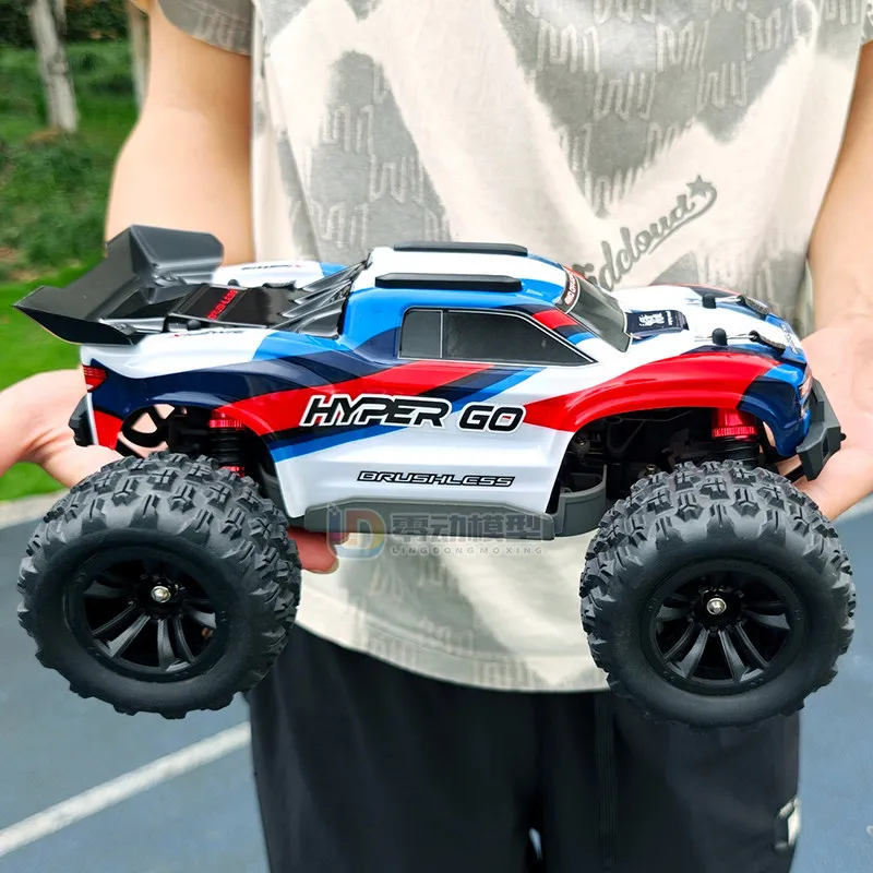 Mjx Hyper Go 16212 1/16 Brushless Rc Monster Truck 4wd High Speed Off Road 2.4g Remote Control Hobby Toy Car Rtr In Stock