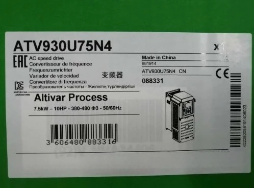 

Brand New Original ATV930U75N4 Variable Frequency Drive High Quality, Hot Products Fast shipment