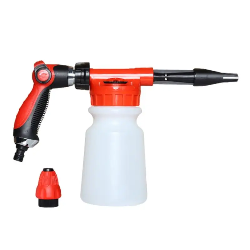 Car Wash Foam Cannon Pressure Washer Sprayer Large Capacity Car Cleaning Machine Transparent Soap Sprayer Vehicle Maintenance