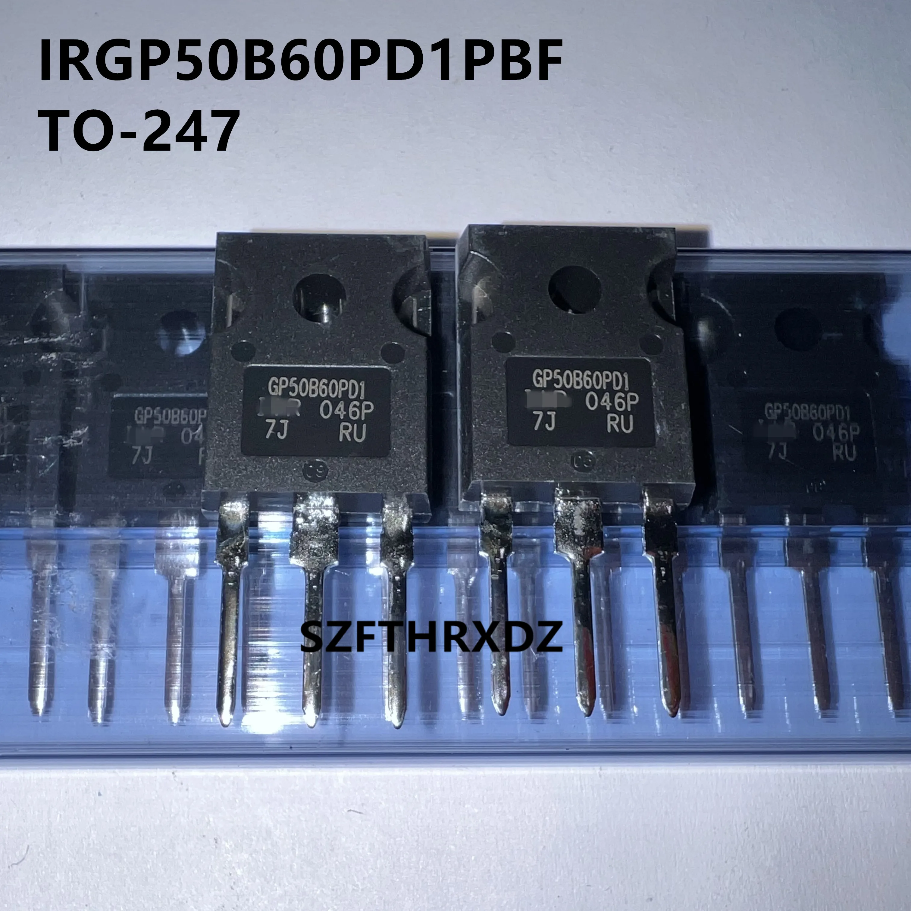 10pcs  100% New Imported Original  IRGP50B60PD1PBF IRGP50B60PD1 GP50B60PD1 TO-247 IGBT field effect transistor 75A 600V