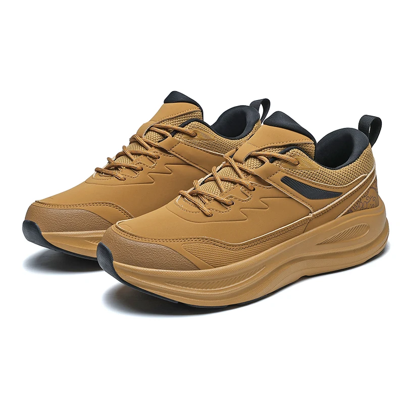 

Sports Casual Shoes 2025 New Autumn and Winter Thick-Soled Running Shoes Men's Shoes Men's Commuting Travel Shoes