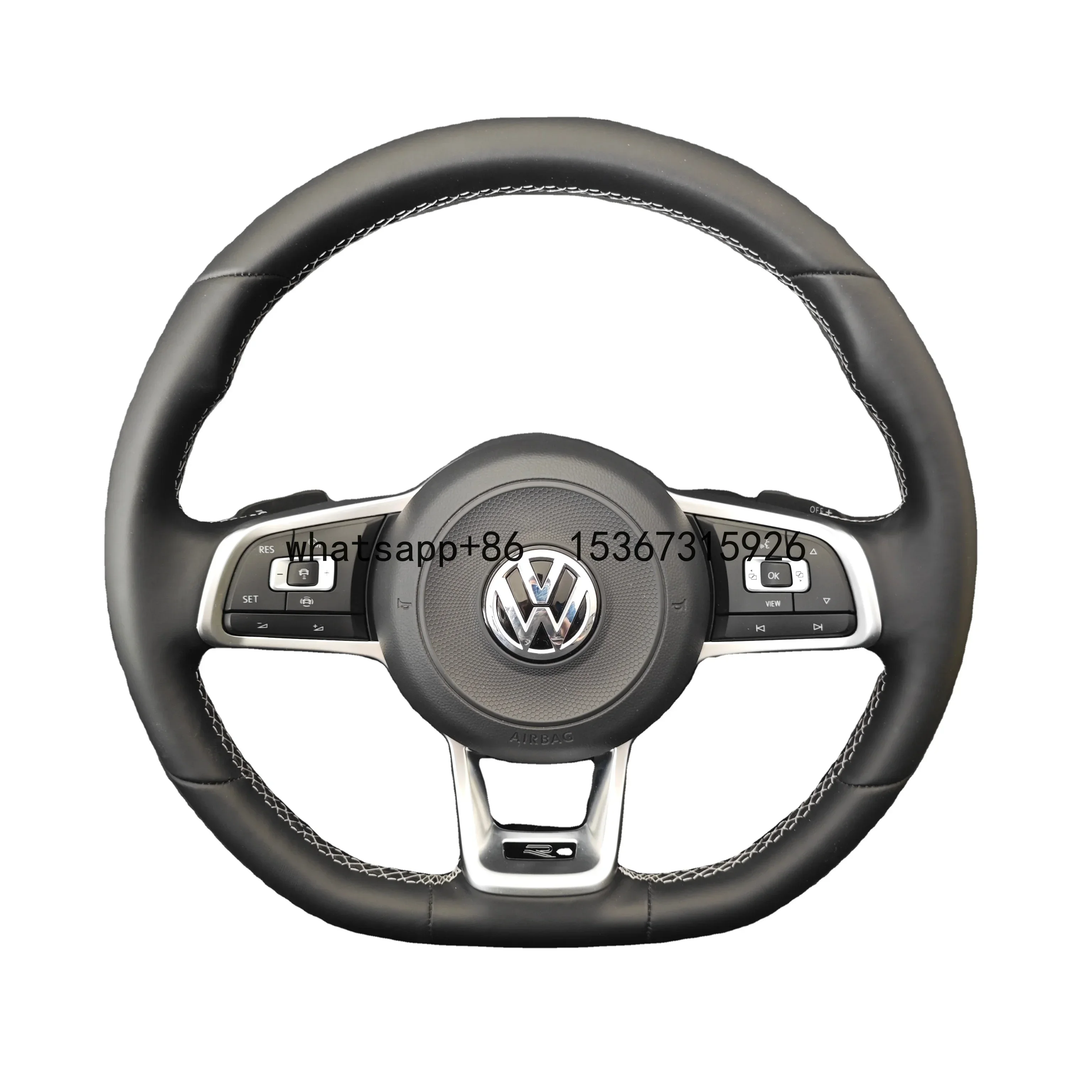 Original and new Steering wheel for Volkswagen Golf Arteon Polo GTI GTD VII full steering wheel