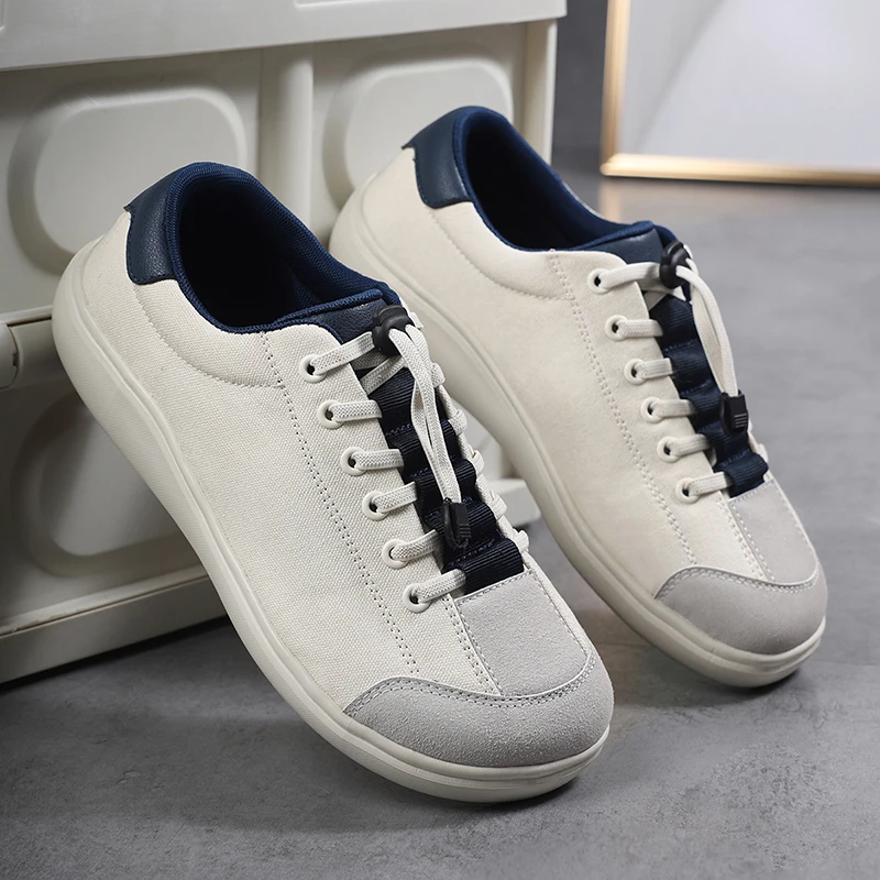 

Solid color men's casual shoes, basic style that matches various outfits