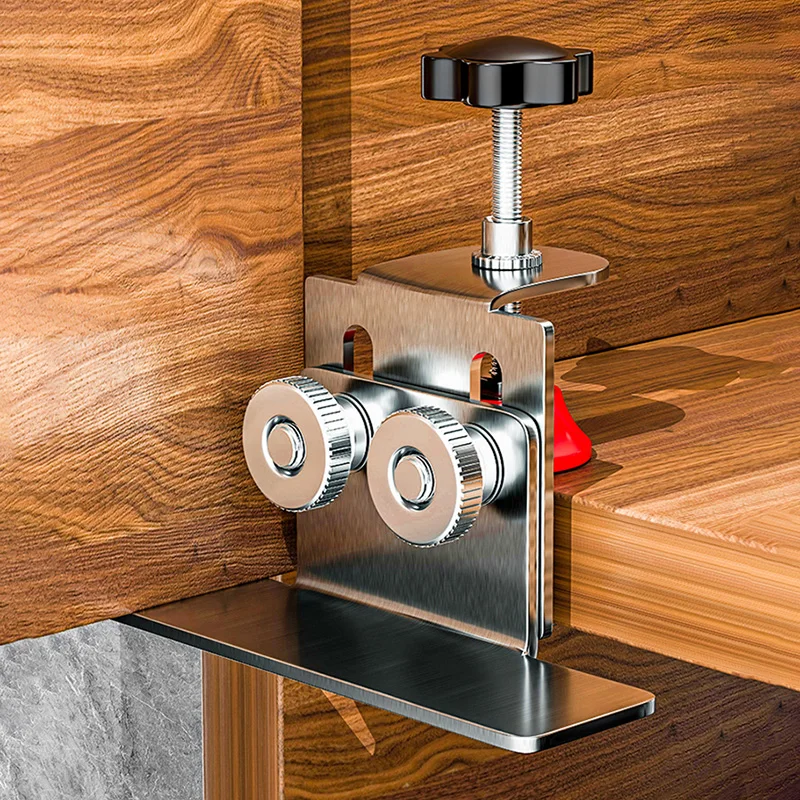 

Woodworking Adjustable Cabinet Door Mounting Positioner Cabinets Frame Jig Stainless Steel Cabinet Door Mounting Clamp