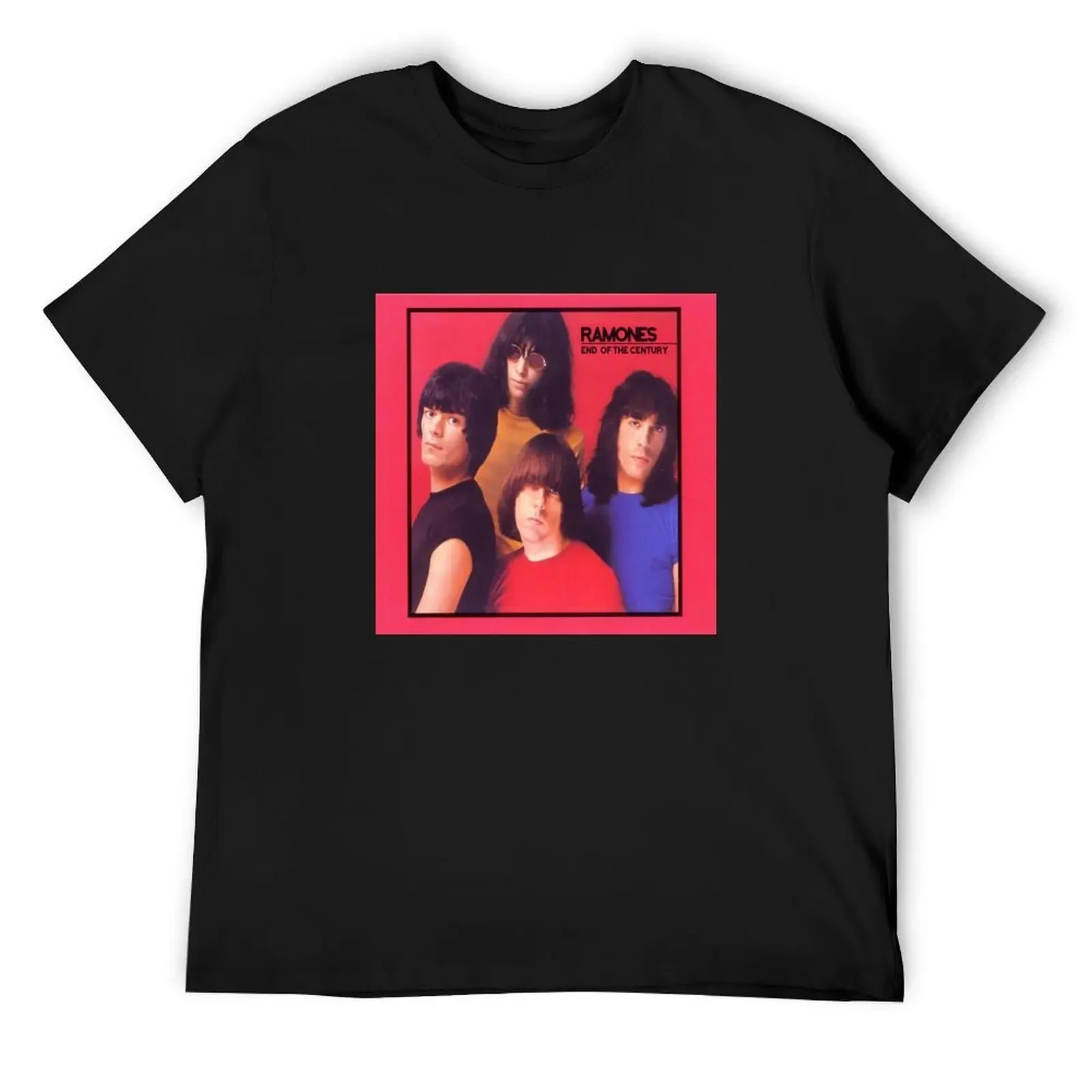 

Rámonés band End Of The Century 2 Album Cover T-Shirt croswit shirt man quick drying shirts graphic tee shirts graphic tee men