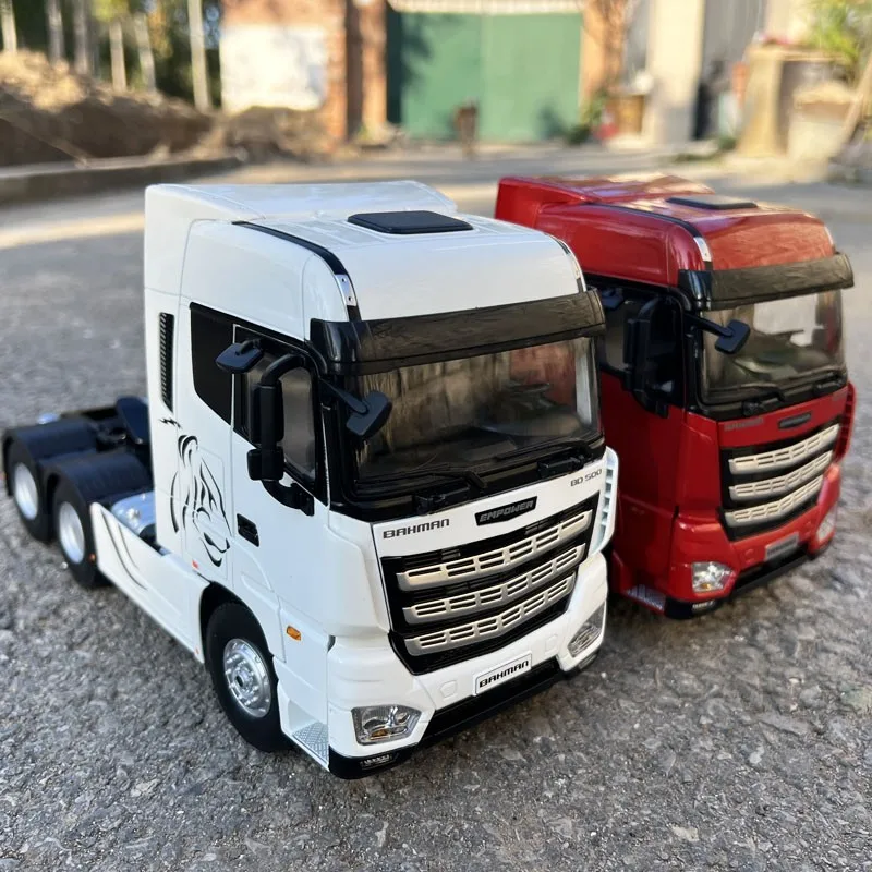 Modèle de voiture en alliage moulé sous pression, échelle 1:24, Version Foton à l'étranger Bachmann, tête de tracteur