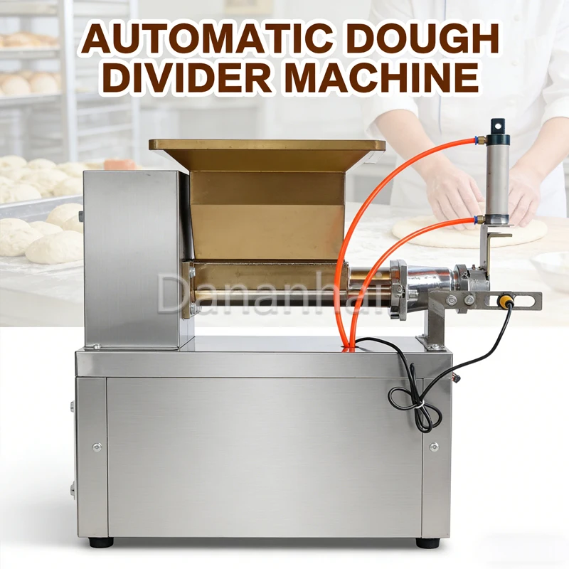 MT50 Multifunctional Automatic Stainless Steel Dough Cutting Machine Kitchen Bread Cutter Tool for Baking Accessories