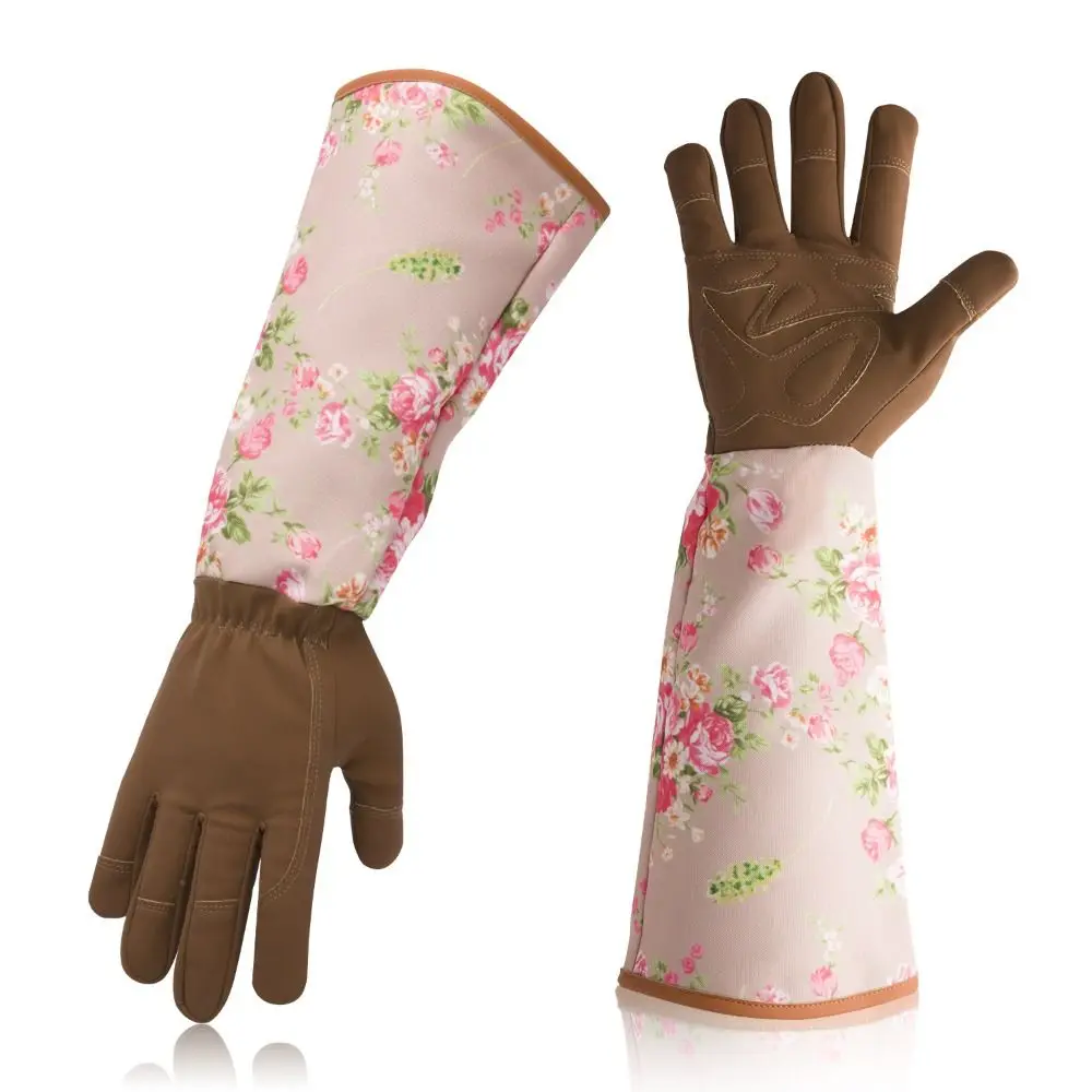 

Tool Extended Gardening Gloves Breathable Non-Slip Long Gloves Working Waterproof Yard Work Gloves Garden