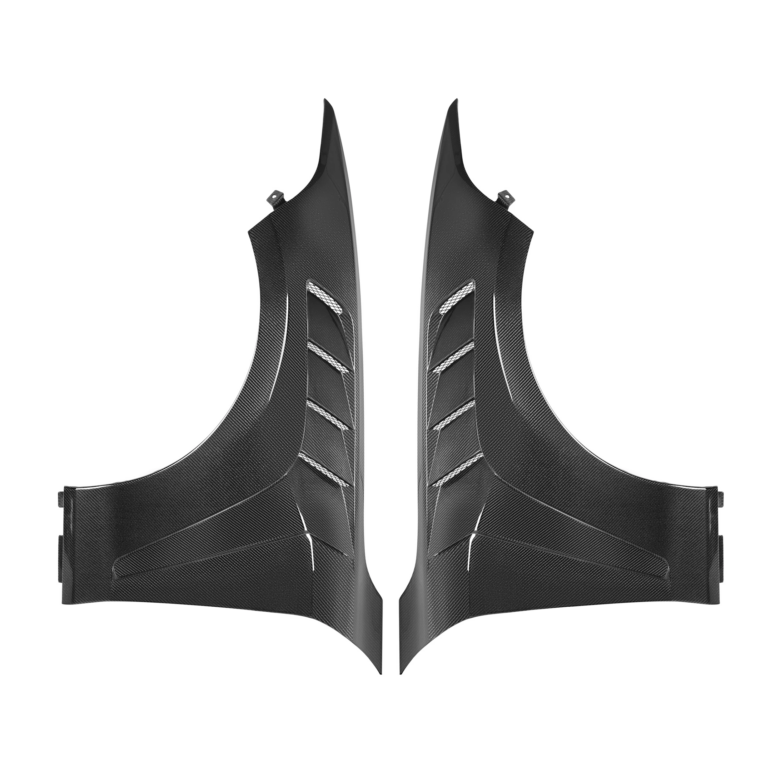 

Накладки на крылья из настоящего карбона в стиле SY, глянцевые черные, для BMW 1 серии F20/2 серии F22 2015-2019, аксессуары для автомобиля