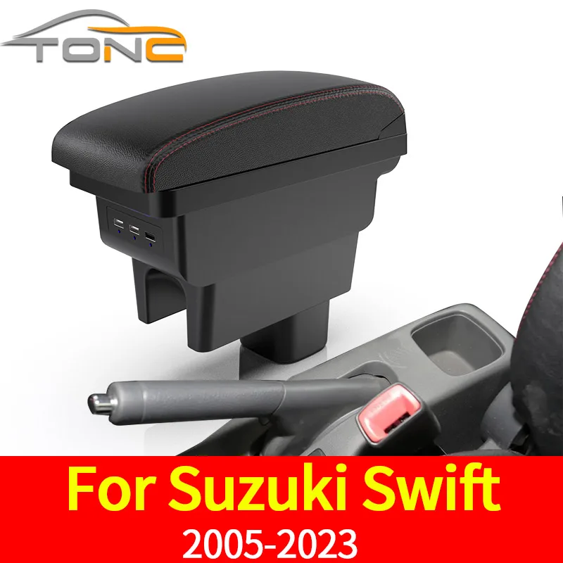 

Подлокотник для Suzuki Swift 2005-2023, контейнер для хранения центральной консоли 2006 2007 2008 2009 2010 2012 2013 2014 2015 2016 2017-2023
