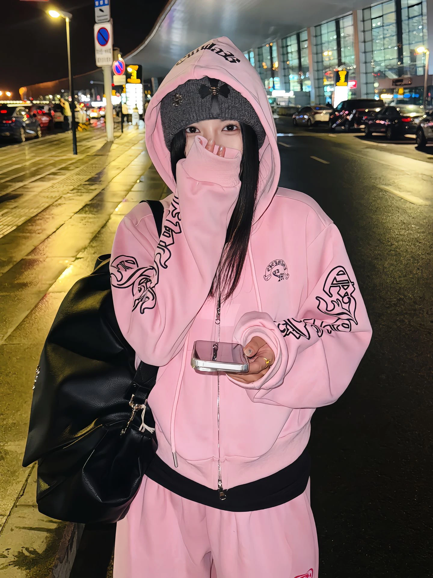 

Gothic Sle Hooded Open Cardigan Men Women ort Outerwear Vintage Wind Letter Print Long Sve Anti-Wrinkle oulder Zipper