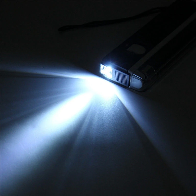 Handheld Uv Black Light Ultraviolet Lamp With Torch Portable Money Detector 2In1