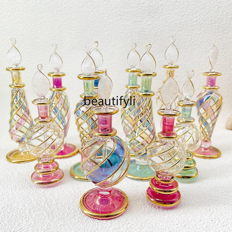 

New glass bottle, handmade, glass bottle exquisite decoration ornament souvenir