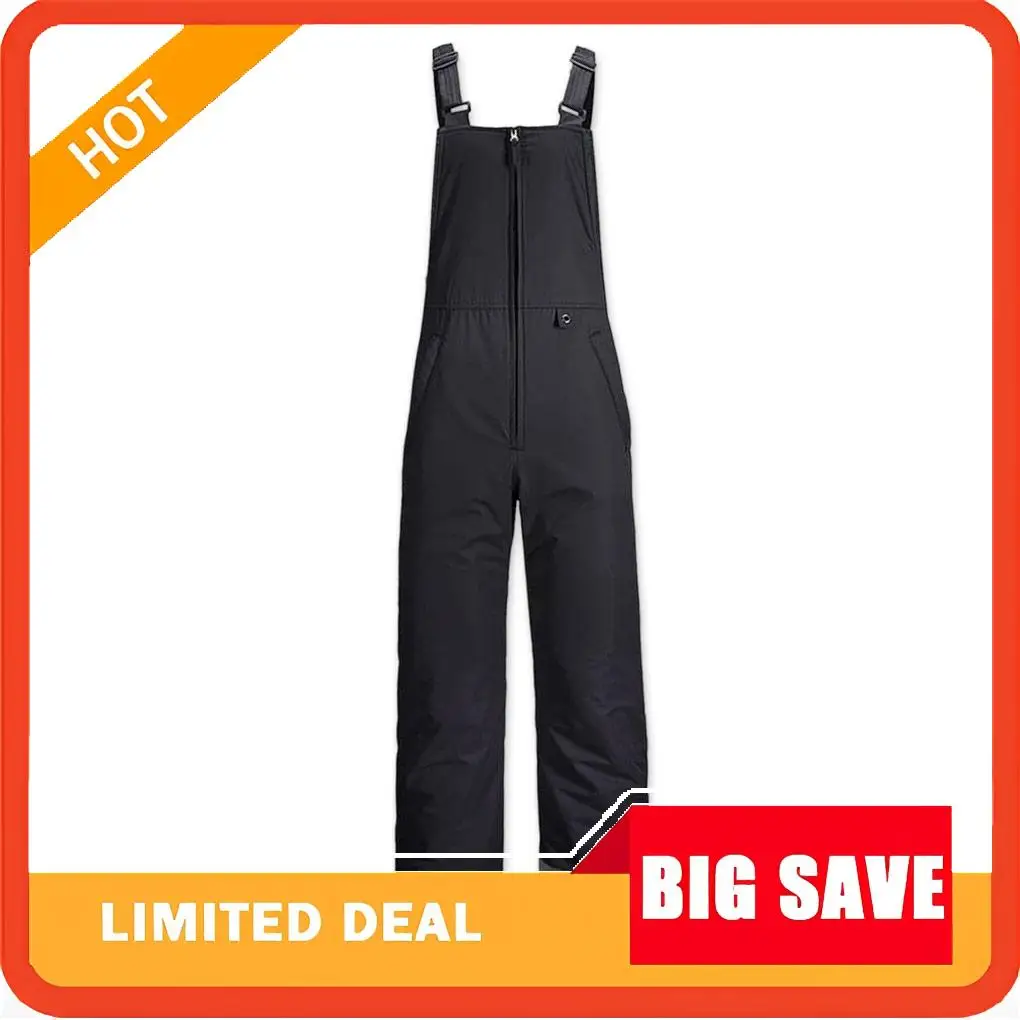 

Women Ski Pants Bib Black Color Overalls Winter Sport Snowboard Pant