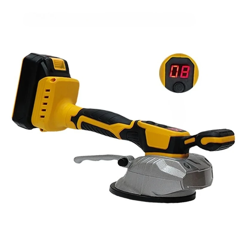 

LTile Tiling Machine High Loading Capacity Wall Floor Tile Laying Vibrating Tool With Enlarged Suction Cup Fit Dewalt 18V Batt