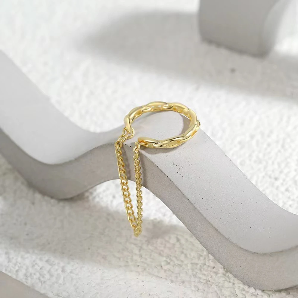 1 PC Minilist No Piercing Ear Chain Cuff Earrings for Woman Fake Piercing Earcuff Clips Earrings for Girl Cuffs Fashion Jewelry image 4