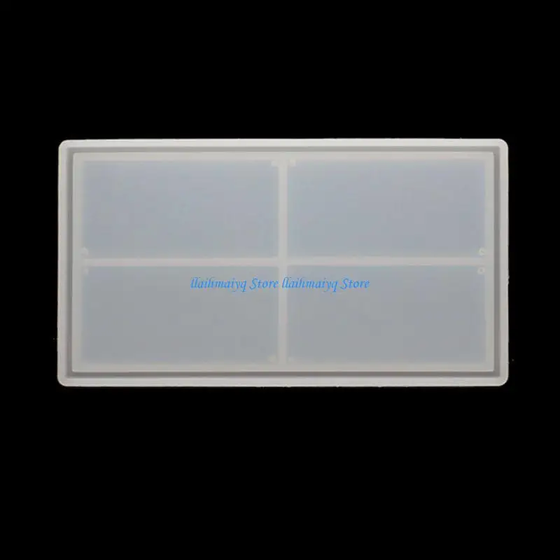 573B Clear Silicone Round DIY Dynamic Liquid Bag Mold UV Resin Mold Craft