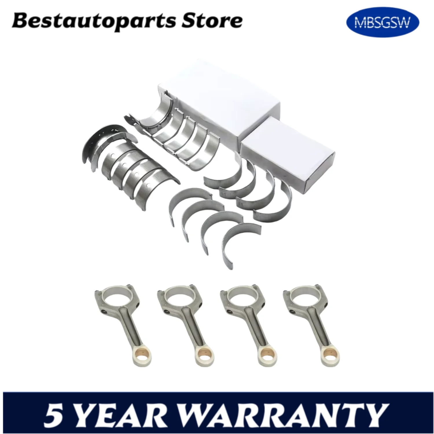 N20B20 11247624616 Connecting Rod Conrod & Bearing Set Fit For BMW Sedan F30 F10 X5 N20B20 11247624616 2.0T