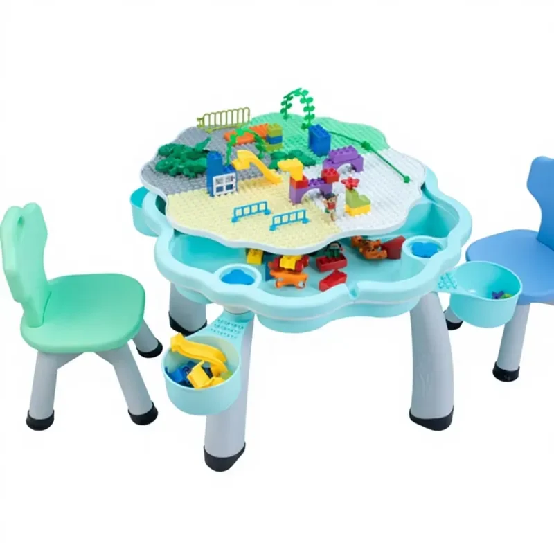 Montessori Wooden Desk and Chair Set for Kids Preschool Learning Furniture Daycare Equipment Children Study Table School