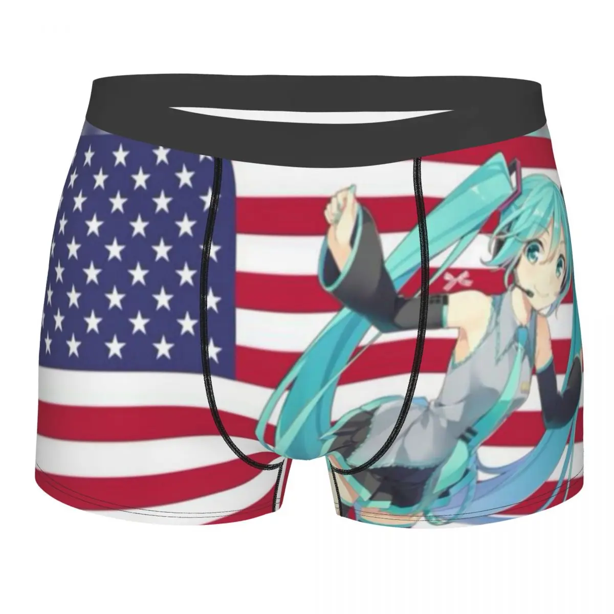 

Hatsune Miku Boxers Novelty Underwear Boxer Shorts Gag Gift For Man