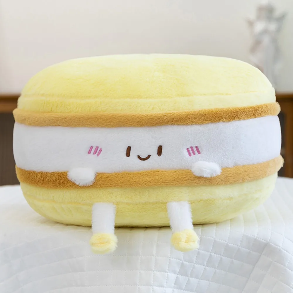 

PP Cotton Hamburger Buns Biscuit Collection Bread Anime Fluffty Simulation Comfortable Hamburger Buns Soft Doll Home Decor