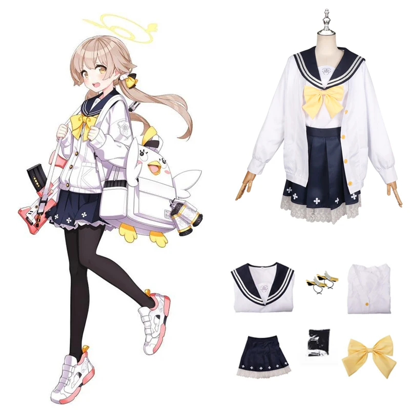 

Anime Game Character Cosplay Suit Sailor Suit Cosplay Set Anime Game Character Halloween Costume Exhibition Costume